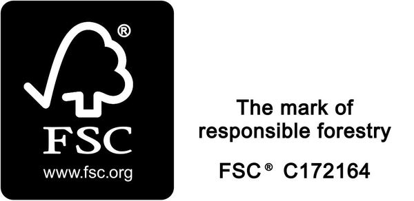FSC® — the mark of responsible forestry, FSC® C172164